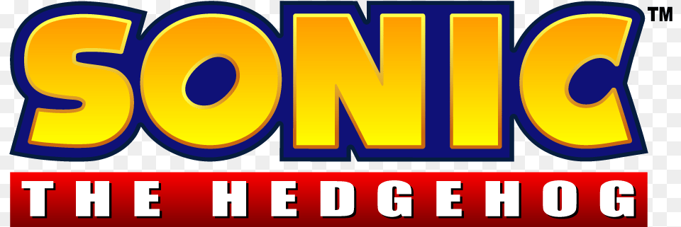 Sonic The Hedgehog Lettering, Logo, Scoreboard Free Png