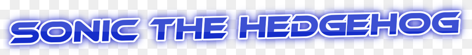 Sonic The Hedgehog Logo Big Amit, Light, Text Free Png Download