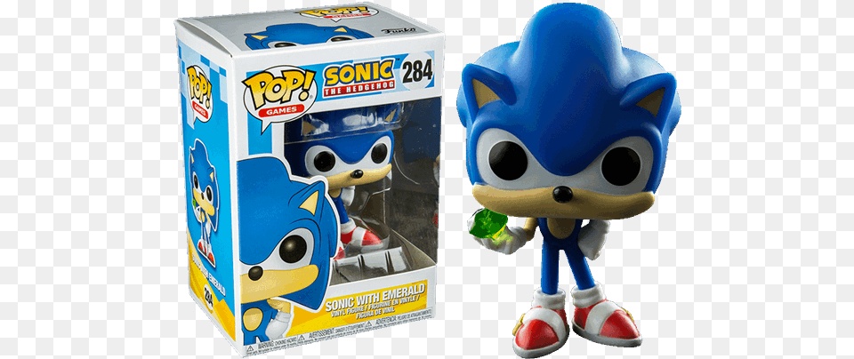 Sonic The Hedgehog Pop Shadow With Chao, Toy, Plush, First Aid Free Png