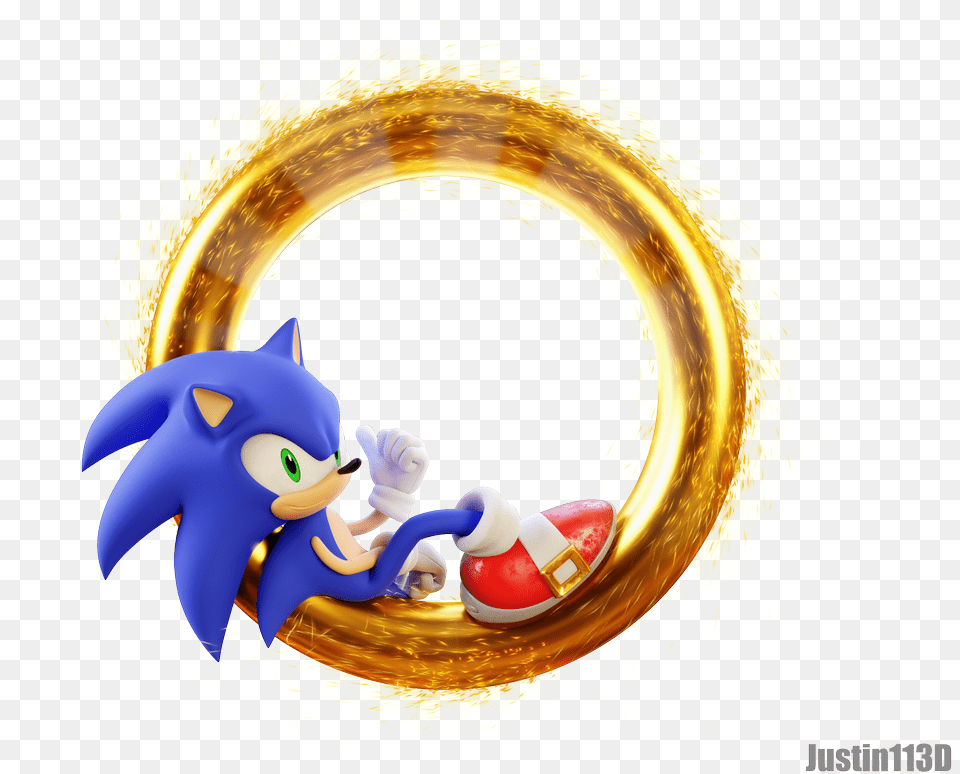 Sonic The Hedgehog Ring Free Png Download
