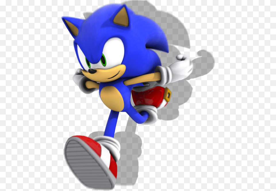 Sonic The Hedgehog Running Animation Sonic Running Free Png Download