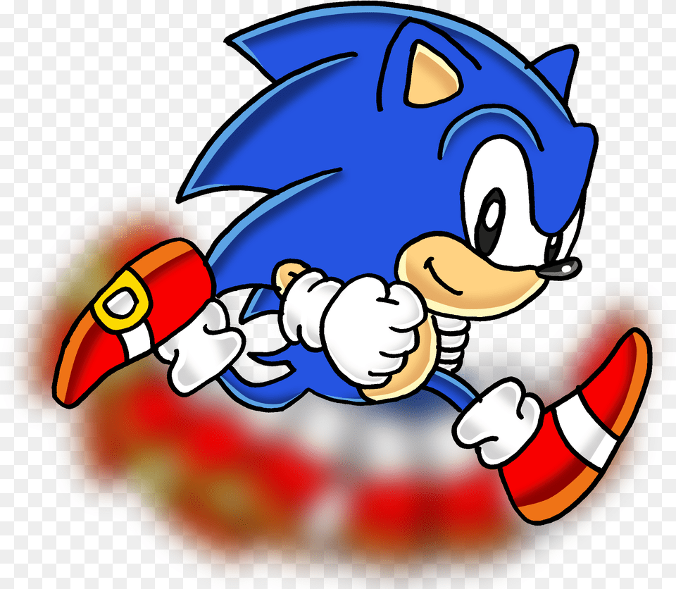 Sonic The Hedgehog Running Sonic The Hedgehog Classic Sonic Run, Game, Super Mario, Baby, Person Png Image