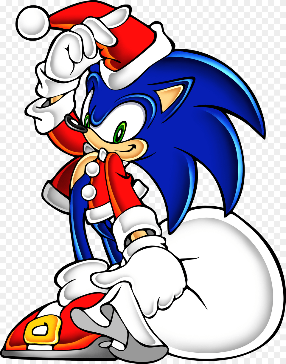 Sonic The Hedgehog Santa, Baby, Person Free Png