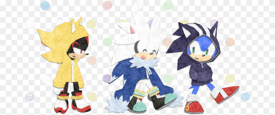 Sonic The Hedgehog Shadow The Hedgehog And Silver Silver The Hedgehog Jacket, Clothing, Coat, Baby, Book Free Png