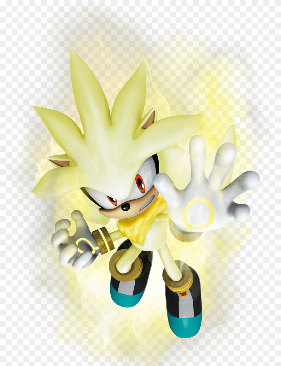 Sonic The Hedgehog Silver, Art, Graphics, Flower, Plant Png Image
