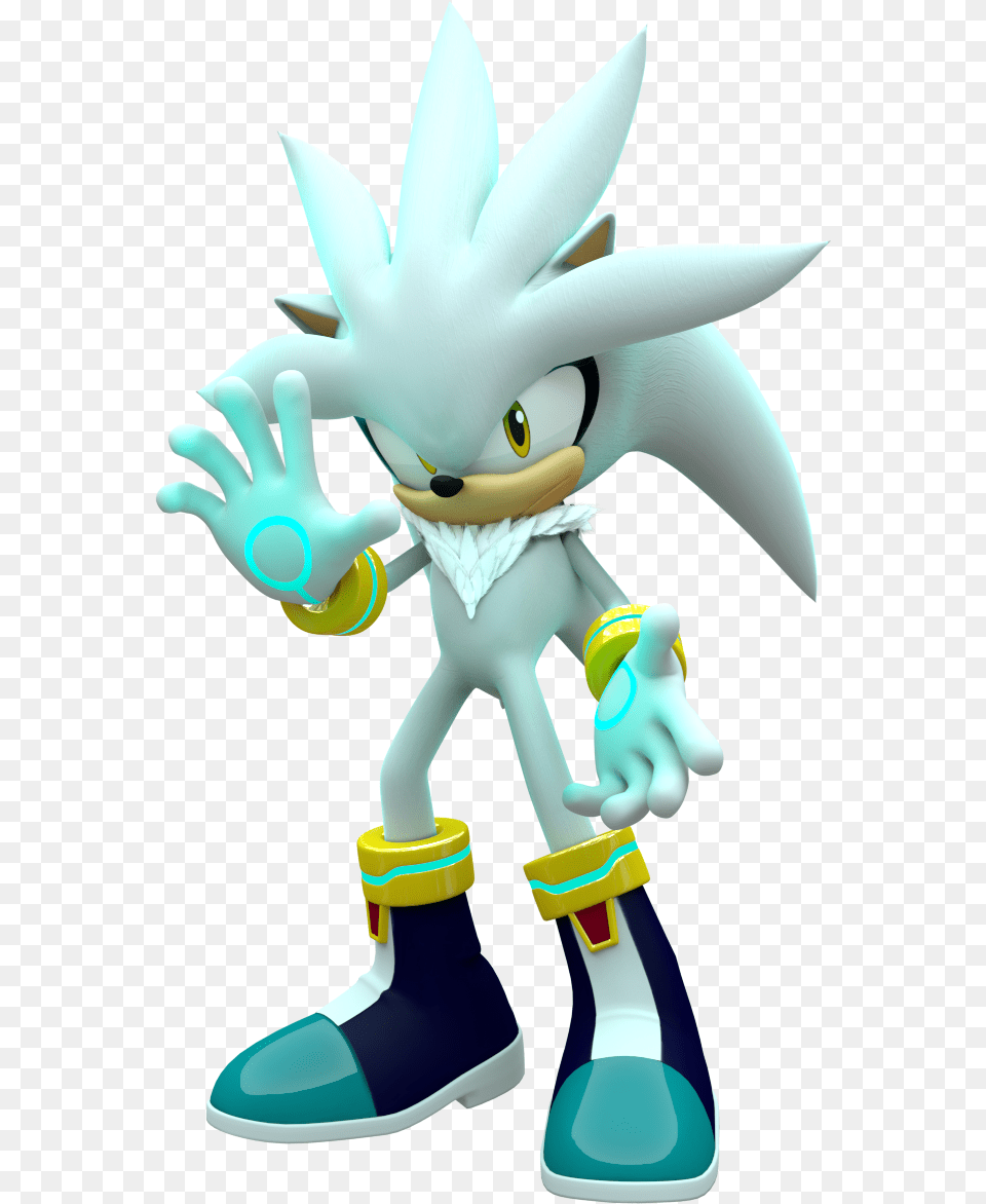 Sonic The Hedgehog Silver The Hedgehog 3d, Toy, Book, Comics, Publication Free Transparent Png