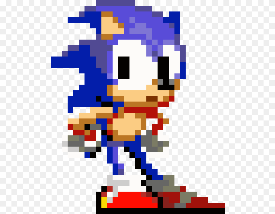 Sonic The Hedgehog Sonic Mania Video Game Play Sonic 1 Pixel Art Free Transparent Png