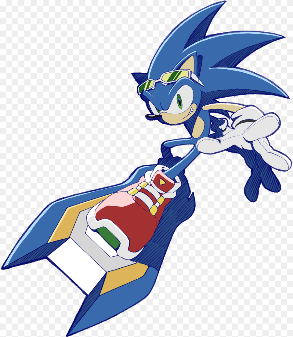 Sonic The Hedgehog Sonic Riders, Cartoon, Person Free Png