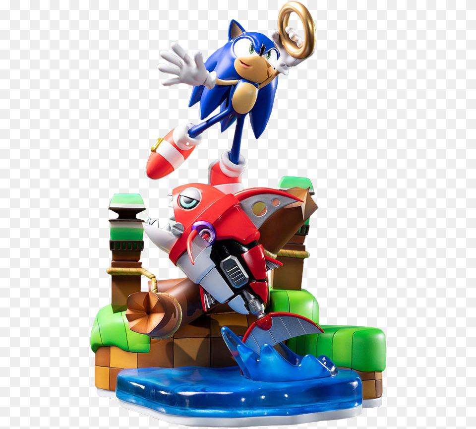 Sonic The Hedgehog Vs Chopper 11 Statue Sonic The Hedgehog, Toy Free Png Download