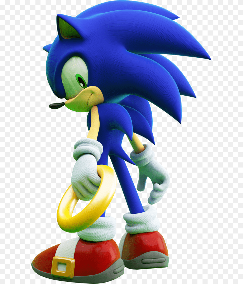 Sonic The Hedgehog With Ring, Toy Png