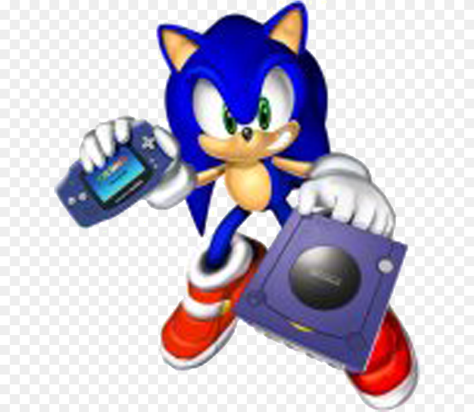 Sonic Video Game Series Gamecube And Gameboy Advance Gameboy Advance Sonic Games, Baby, Person, Electronics Free Png