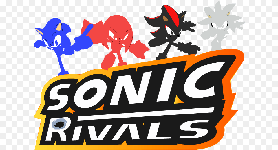 Sonic Video Game Title Logos Sonic Rivals Logo, Baby, Person, Art, Graphics Free Png