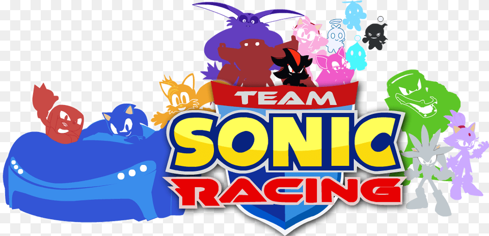 Sonic Video Game Title Logos Team Sonic Racing Sonic Logo, Baby, Person, Face, Head Png