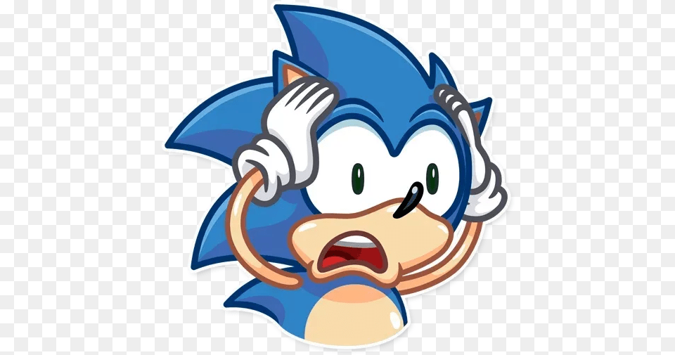 Sonic Whatsapp Stickers Stickers Cloud Sonic Ova Middle Finger, Electronics, Hardware Free Transparent Png