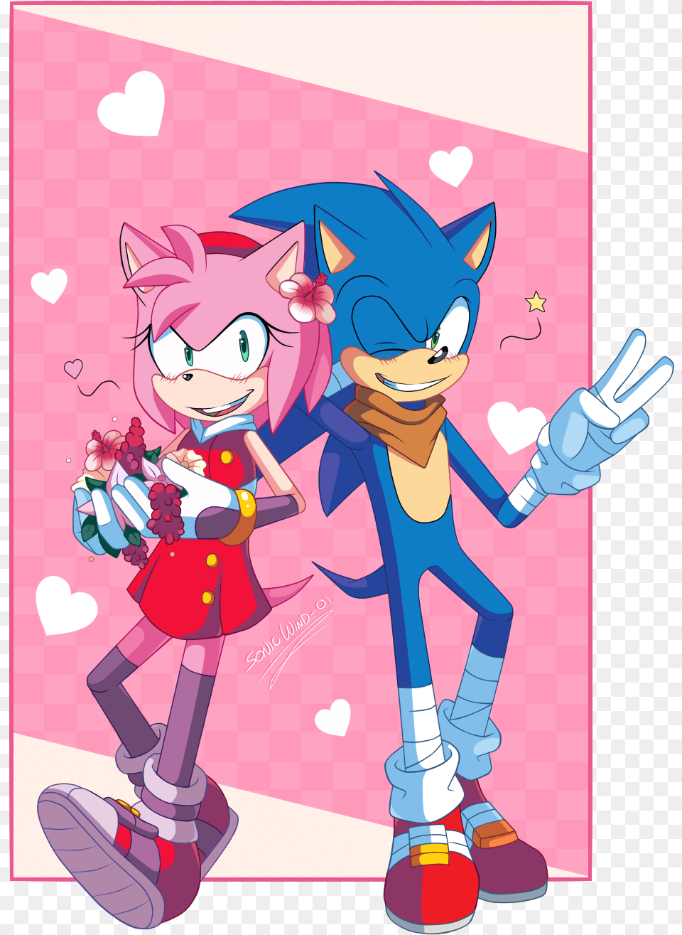 Sonic X Amy Boom, Book, Comics, Publication, Baby Free Transparent Png