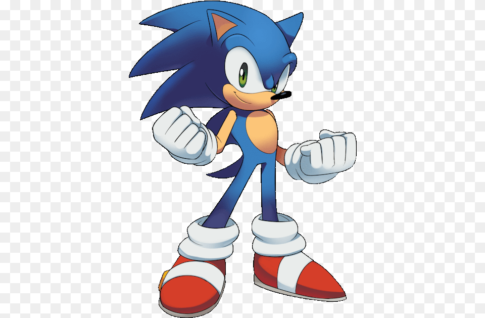 Sonic X Sonic Thumbs Up, Book, Comics, Publication Free Png