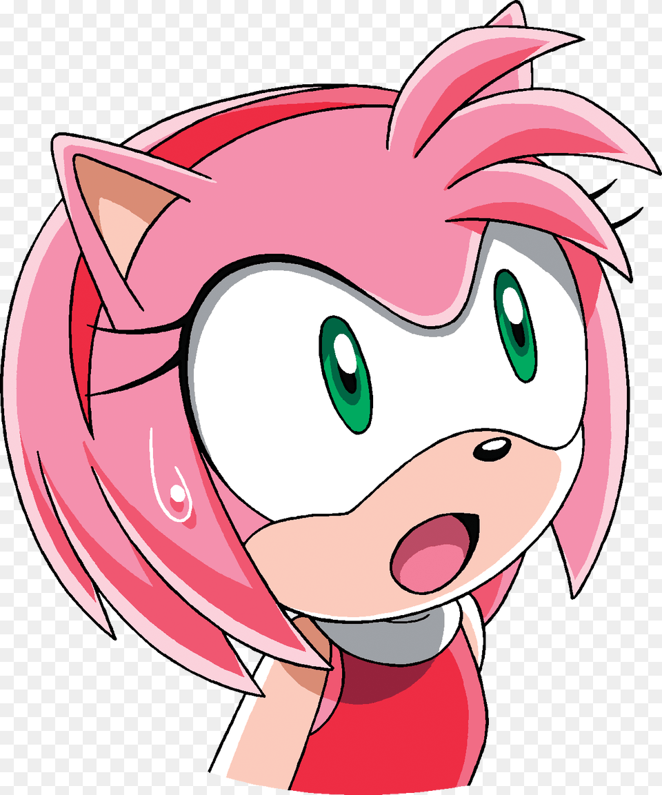 Sonic X Surprise Amy Rose From Sonic X, Book, Comics, Publication, Baby Free Transparent Png