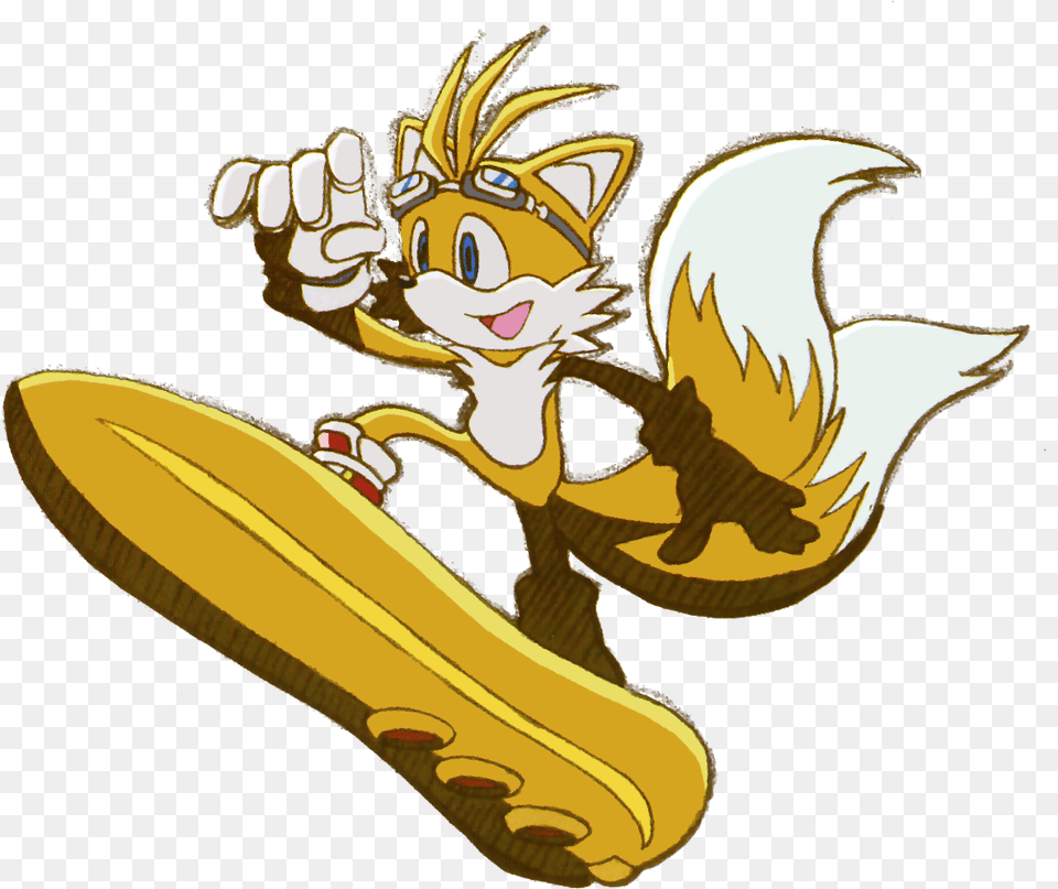 Sonicriders Tails03 Sonic Riders Tails, Baby, Person Free Png Download