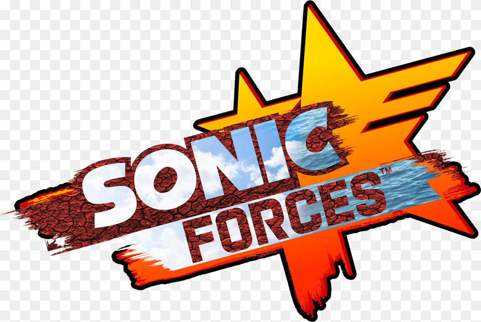 Sonicthehedgehog Sonic Forces, Logo, Aircraft, Airplane, Transportation Free Png