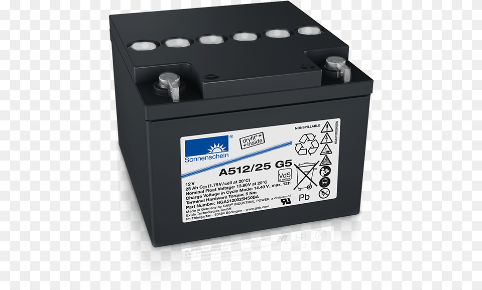 Sonnenschein A500 12v 25ah Lead Acid Type Battery, Mailbox Png