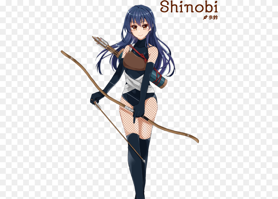 Sonoda Umi Drawn By Purin Cartoon, Weapon, Sport, Person, Archer Png
