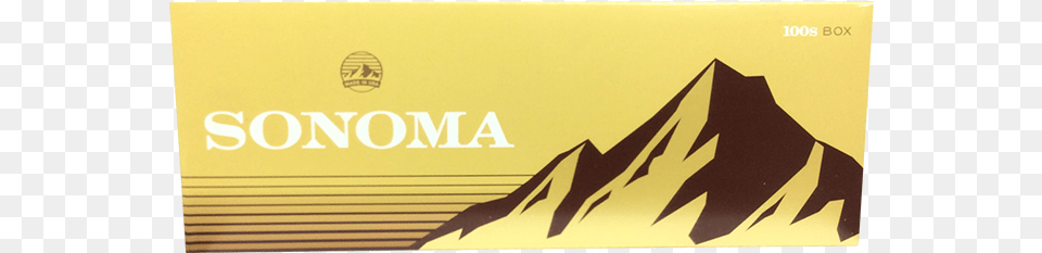 Sonoma Gold Box 100 S Ctn Sonoma Cigg Ultra Light, Nature, Outdoors, Mountain, Mountain Range Free Png