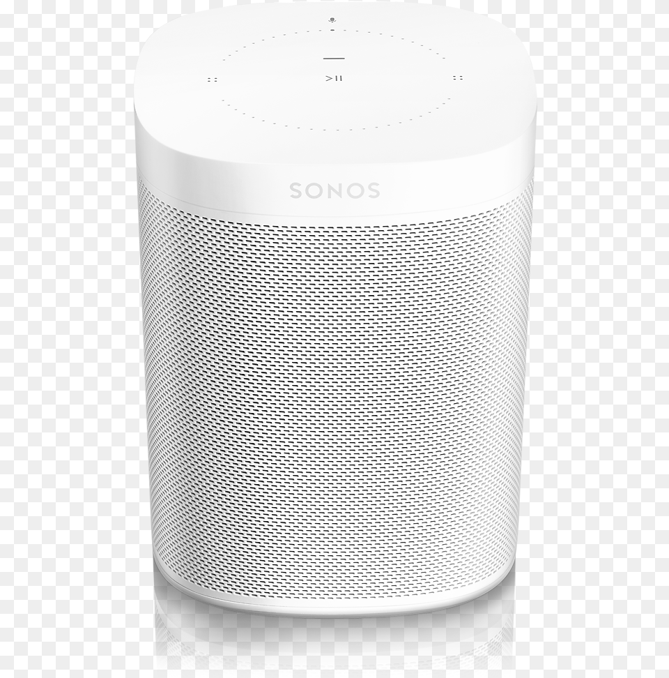 Sonos One White Smart Speaker Featuring Amazon Alexa Altavoz Sonos, Electronics Png Image