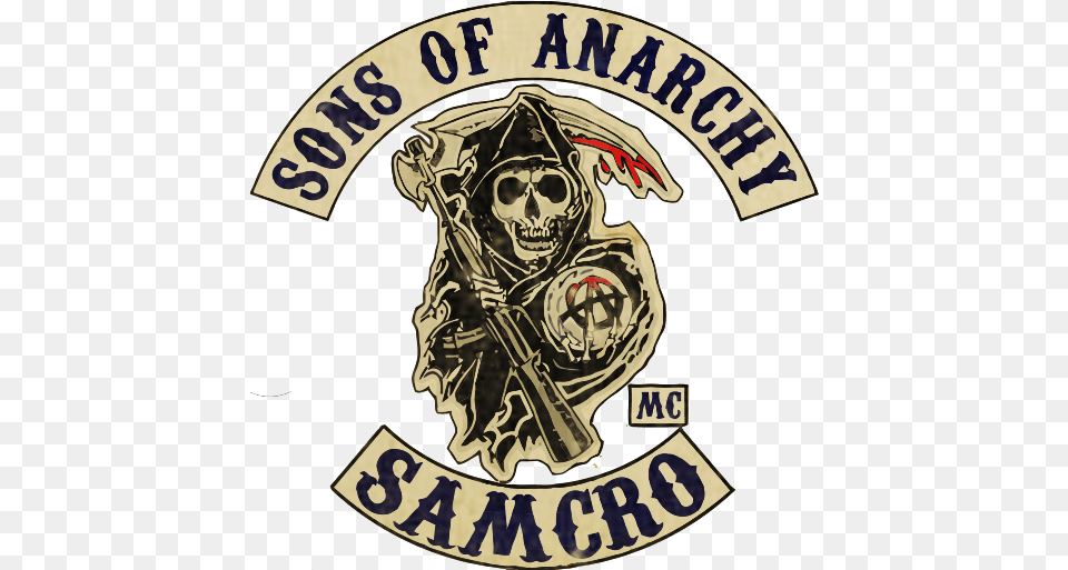 Sons Of Anarchy Emblems For Gta 5 Grand Theft Auto V Son Of Anarchy Samcro, Logo, Emblem, Symbol, People Png