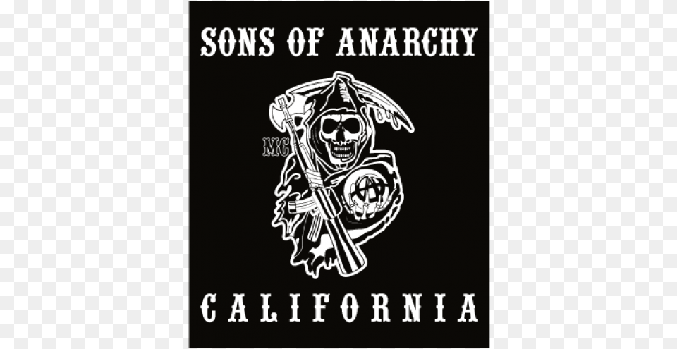 Sons Of Anarchy Logo Sons Of Anarchy Logo Vector, People, Person, Pirate, Adult Free Transparent Png
