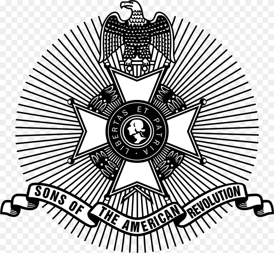 Sons Of The American Revolution Logo Sons Of American Revolution Vector, Badge, Symbol, Emblem, Plant Free Transparent Png