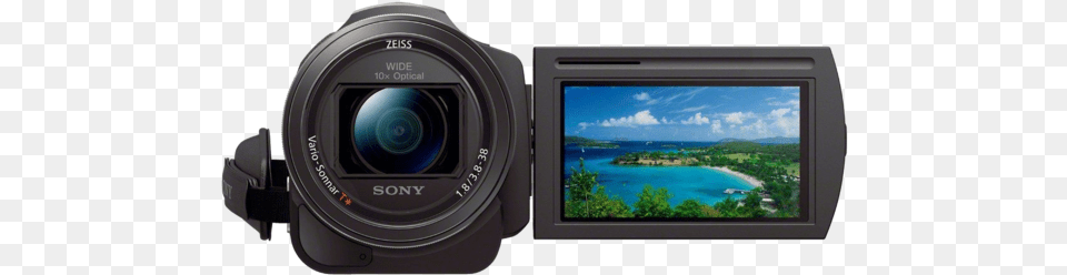 Sony 4k Hd Video Recording Fdrax33 Handycam Camcorder Sony Fdr Ax33b Handycam 4k, Camera, Electronics, Video Camera, Computer Hardware Png