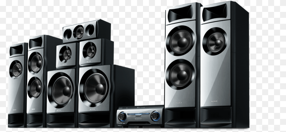 Sony 72 Surround Sound System, Electronics, Speaker, Home Theater, Stereo Png Image