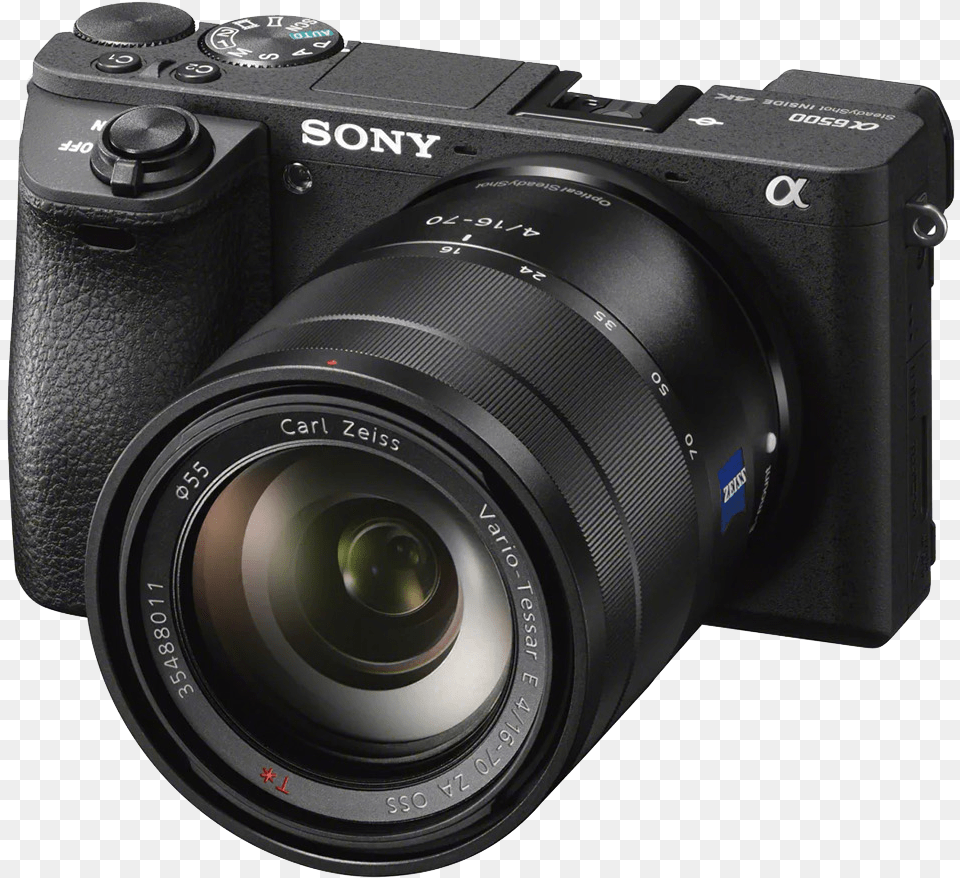 Sony A6500 4k, Camera, Digital Camera, Electronics Free Png Download