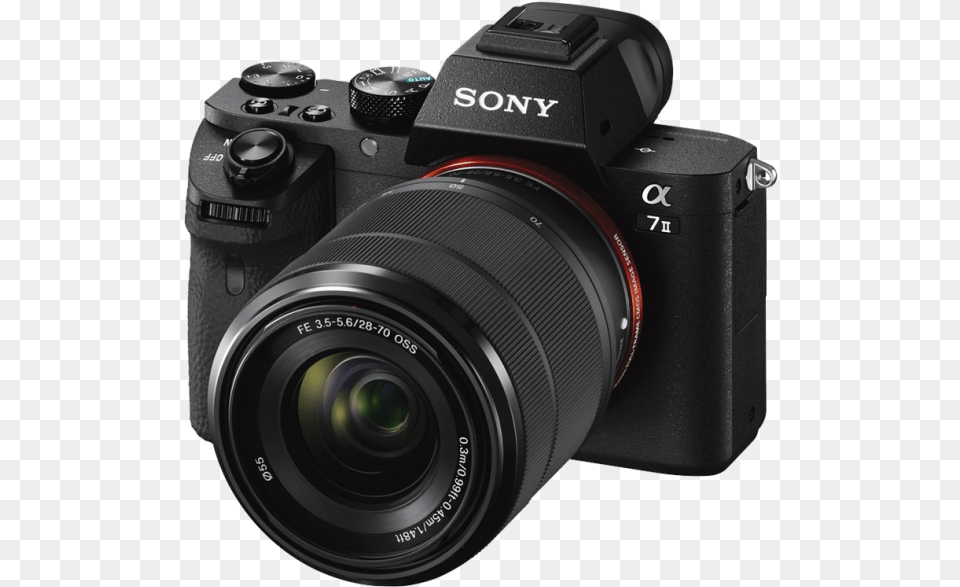 Sony Alpha A7ii Interchangeable Digital Lens Camera Nikon D7100 Kit 18 105 Vr, Digital Camera, Electronics Png