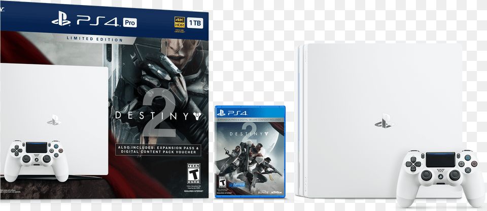 Sony Announces The Limited Edition Playstation 4 Pro Playstation 4 Pro Destiny Bundle, Adult, Male, Man, Person Png