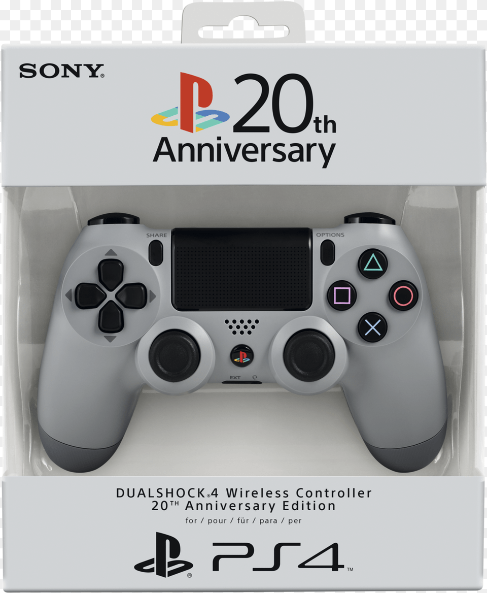 Sony Dualshock 4 Controller Ps4 Controller 20th Anniversary Edition, Electronics, Camera, Joystick Free Png Download