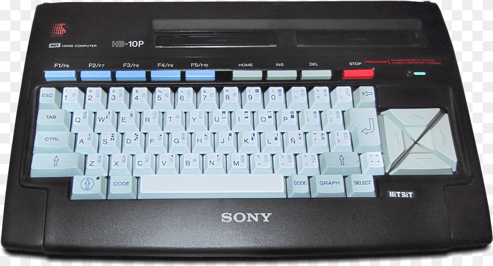 Sony Hitbit Hb 10p Msx Computer, Computer Hardware, Computer Keyboard, Electronics, Hardware Free Png