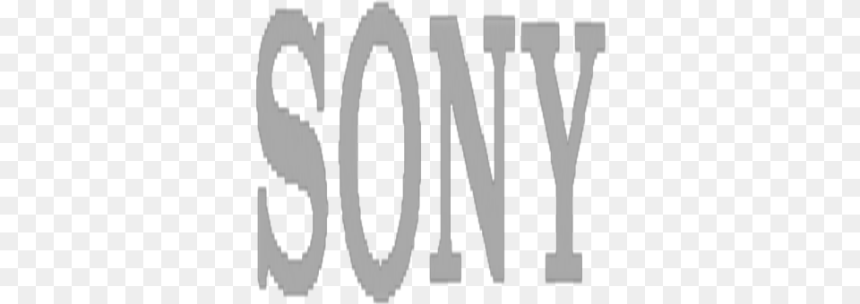 Sony Logo Silver Roblox Vertical, Text Png Image
