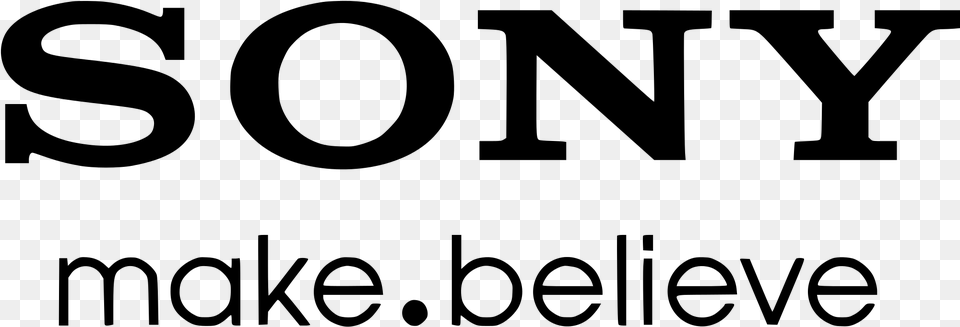 Sony Make Believe Logo Logo Sony Xperia, Gray Free Transparent Png