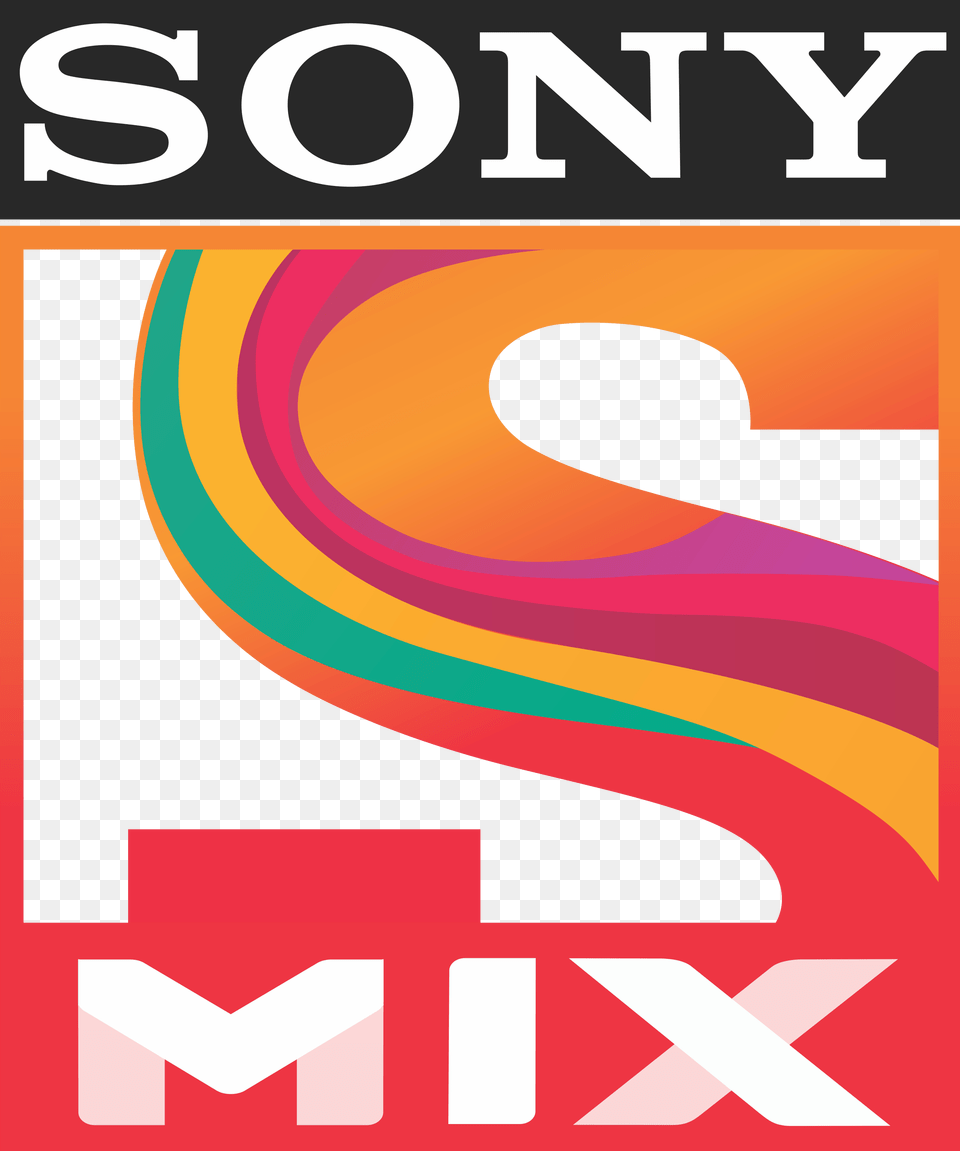 Sony Mix Logo, Advertisement, Art, Graphics, Poster Png Image