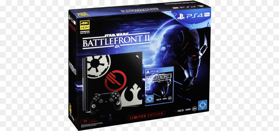 Sony Playstation 4 1tb Inkl Star Wars Battlefront 2 De Version Ps4 Pro Battlefront 2, Computer Hardware, Electronics, Hardware, Monitor Png Image