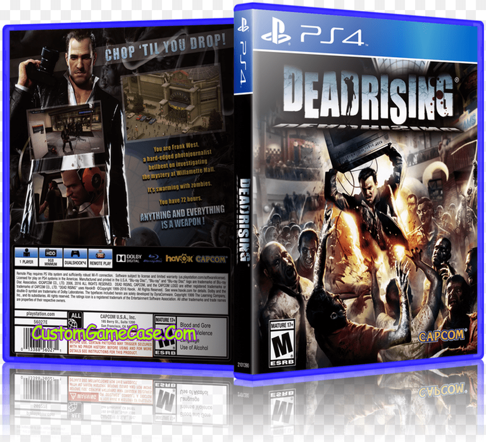 Sony Playstation 4 Ps4 Dead Rising Nintendo Switch, Advertisement, Poster, Adult, Person Free Png Download