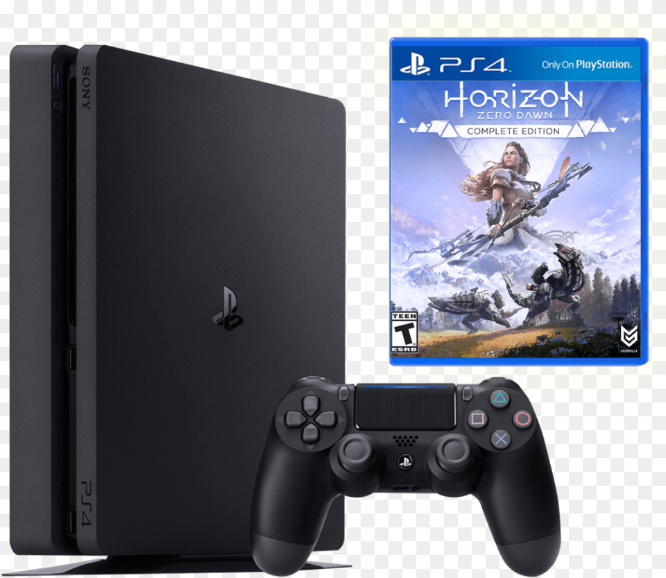 Sony Playstation 4 Slim 1tb Horizon Zero Dawn Horizon Zero Dawn Complete Edition Fisico, Electronics, Adult, Person, Woman Free Png Download