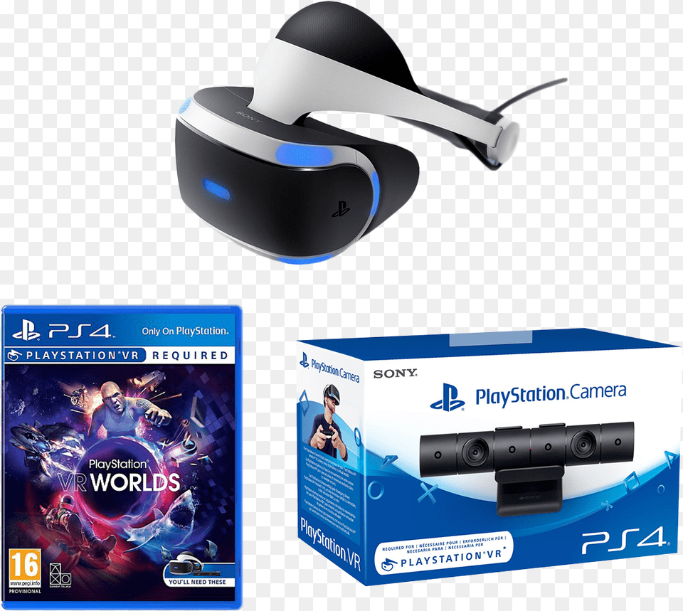 Sony Playstation Vr Headset Ps4 Camera V2 Playstation Playstation 4 Pro Camera, Adult, Male, Man, Person Free Png