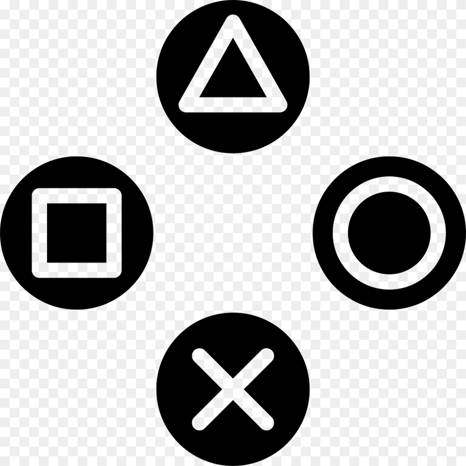 Sony Ps Games Buttons Playstation Controller Buttons, Symbol, Triangle, Sign Free Transparent Png
