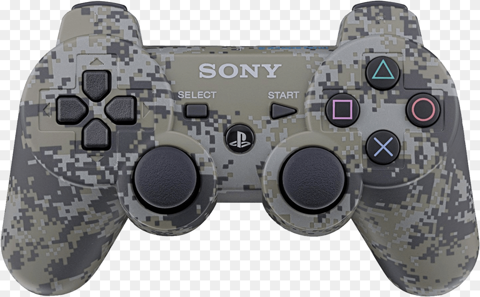 Sony Ps3 Dual Shock Controller Camo Green Playstation 3 Controller Camouflage, Electronics, Joystick Free Png Download
