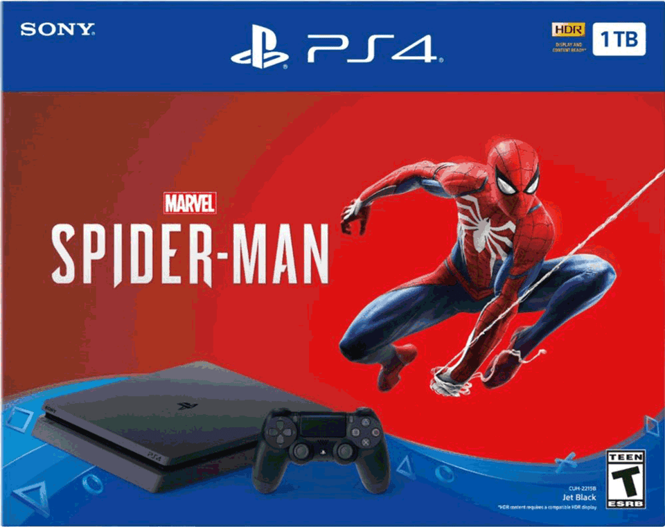 Sony Ps4 1tb Unit R 2 Marvelquots Spider Man Spider Man Ps4 Bundle, Person Png