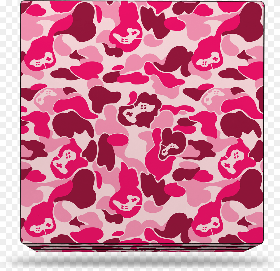 Sony Ps4 Pro Pink Game Camo Skinclass Lazyload Lazyload Bape Camo Blue, Home Decor, Face, Head, Person Png Image