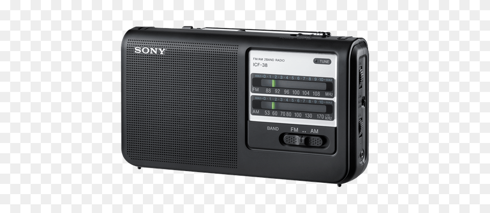 Sony Radio, Electronics, Speaker, Cassette Player Png Image