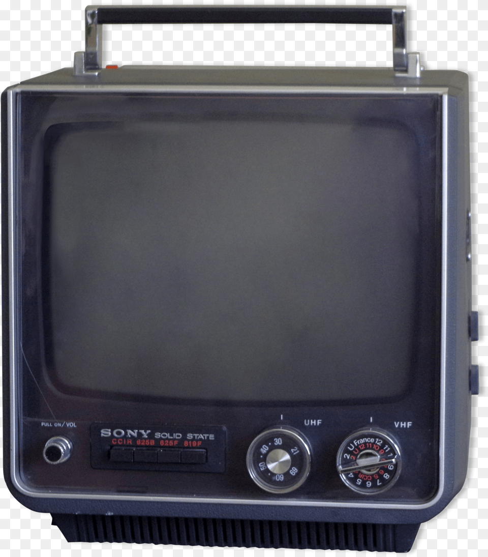 Sony Vintage Tv 70 Yearssrc Https Tlviseur Vintage Noir, Computer Hardware, Electronics, Hardware, Monitor Png Image